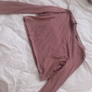Forever 21 cropped long sleeve